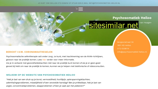 psychosomatiek-heiloo.nl alternative sites