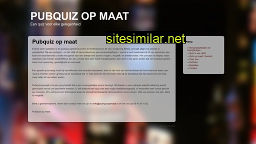 pubquizopmaat.nl alternative sites