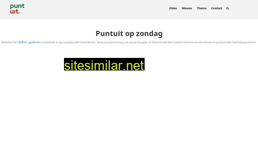 puntuit.nl alternative sites