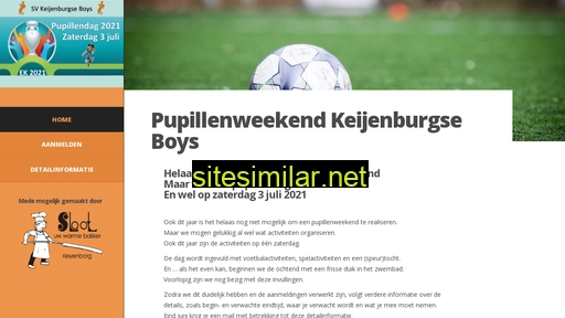 pupillenweekendkbb.nl alternative sites