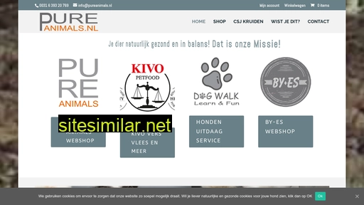 pureanimals.nl alternative sites