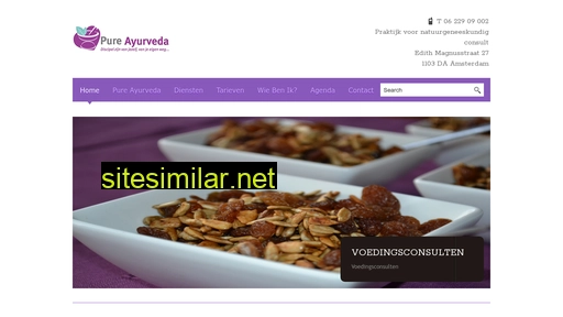 pureayurveda.nl alternative sites
