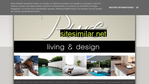 purelivingdesign.nl alternative sites
