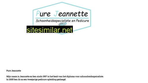 pure-jeannette.nl alternative sites