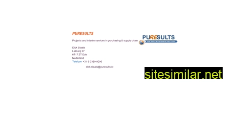 puresults.nl alternative sites