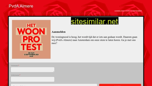 pvda-almere.nl alternative sites