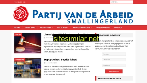 pvdasmallingerland.nl alternative sites