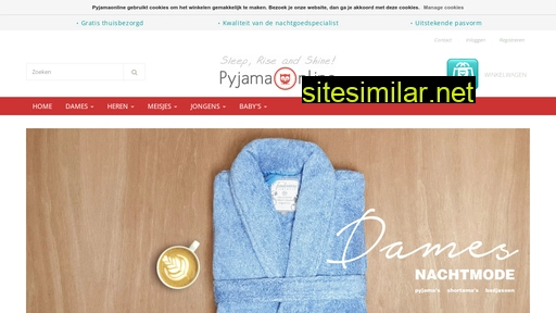 pyjamaonline.nl alternative sites