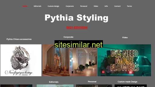Pythia-styling similar sites