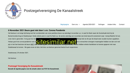 pzvdekanaalstreek.nl alternative sites