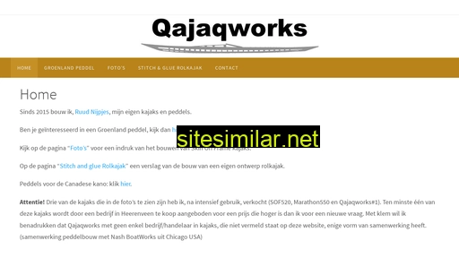 qajaqworks.nl alternative sites