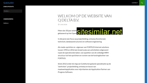 qdelta.nl alternative sites