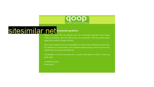 qoop.nl alternative sites