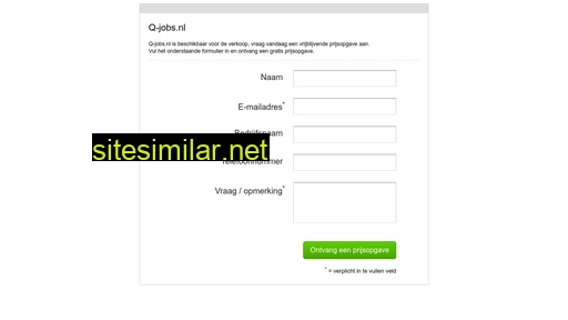 q-jobs.nl alternative sites