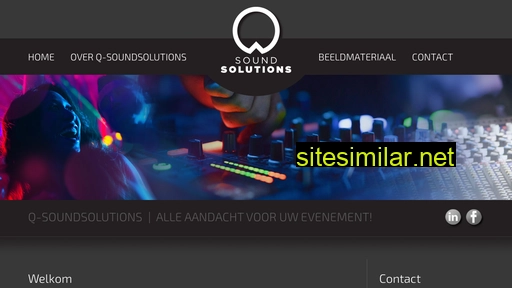 q-soundsolutions.nl alternative sites