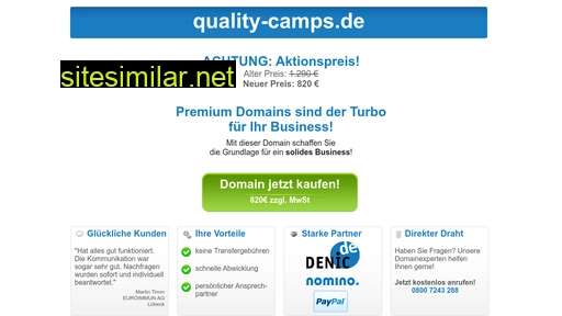 quality-camps.nl alternative sites