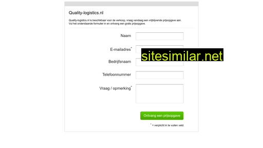 quality-logistics.nl alternative sites