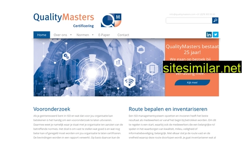 qualitymasters.nl alternative sites
