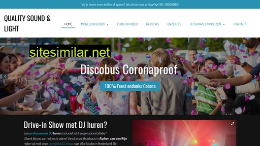 qualitysoundandlight.nl alternative sites