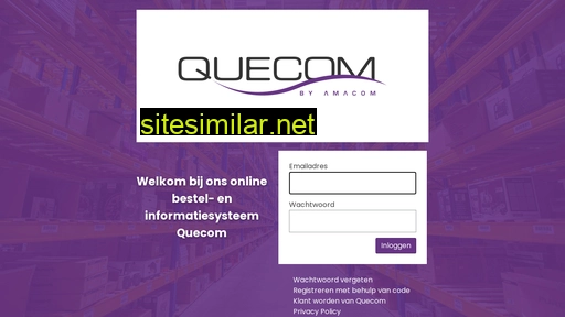 Quecom similar sites