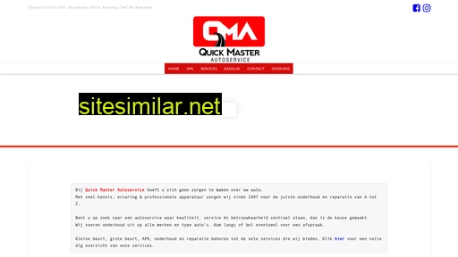 quick-master.nl alternative sites