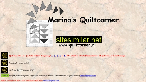 quiltcorner.nl alternative sites