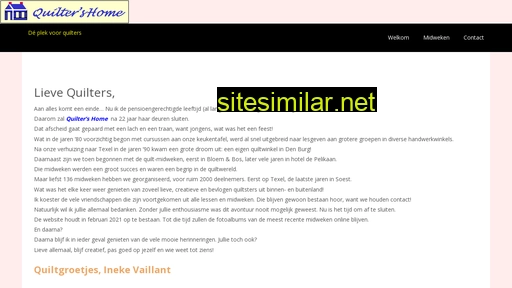 quiltershome.nl alternative sites