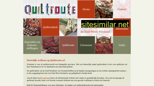 quiltroute.nl alternative sites