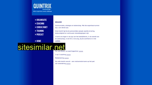quintrix.nl alternative sites