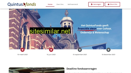 quintusfonds.nl alternative sites