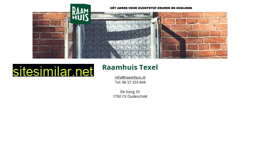 raamhuis.nl alternative sites