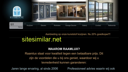 raamlux.nl alternative sites