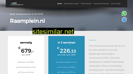 raamplein.nl alternative sites
