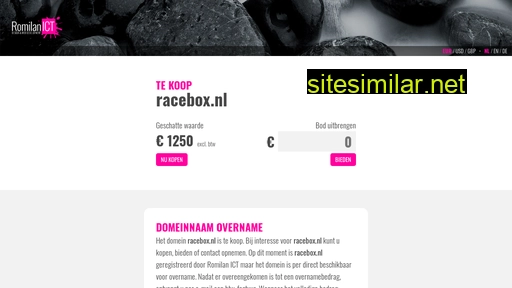 racebox.nl alternative sites