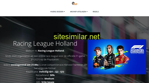 racingleagueholland.nl alternative sites
