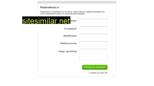 radarreflector.nl alternative sites