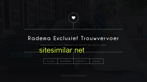 rademaexclusieftrouwvervoer.nl alternative sites