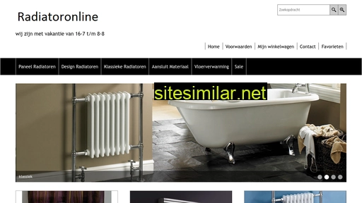radiatoronline.nl alternative sites
