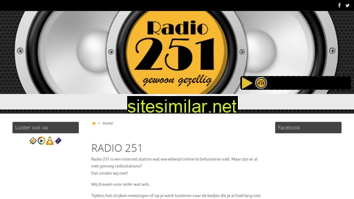 Radio251 similar sites
