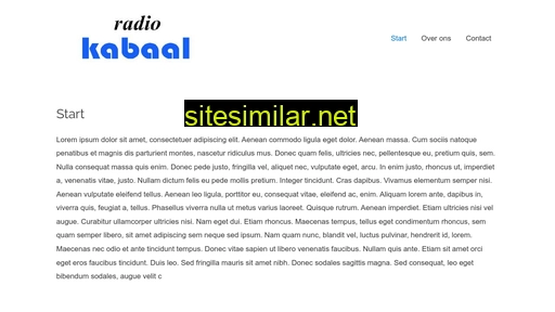 radiokabaal.nl alternative sites