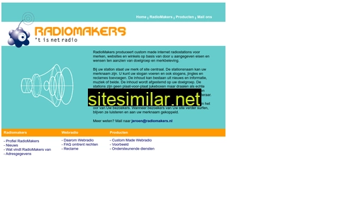 radiomakers.nl alternative sites