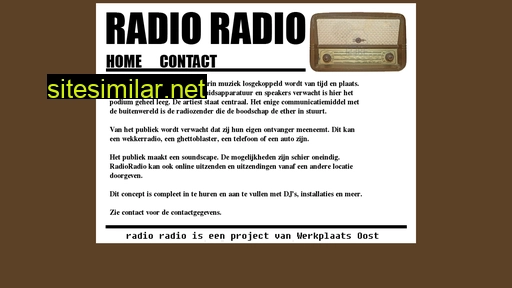 Radio-radio similar sites