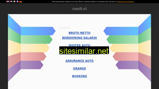 raedt.nl alternative sites