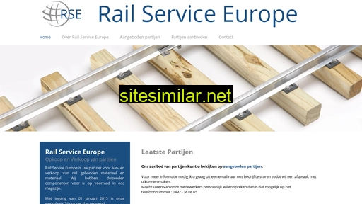 railserviceeurope.nl alternative sites