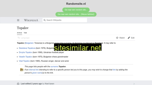 randomsite.nl alternative sites