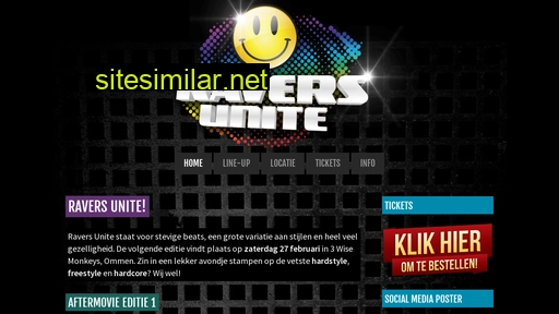 raversunite.nl alternative sites