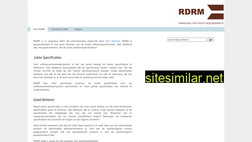 rdrm.nl alternative sites