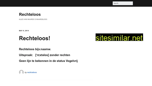 rechteloos.nl alternative sites