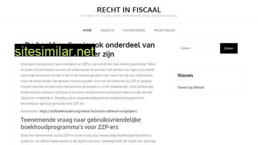 rechtinfiscaal.nl alternative sites