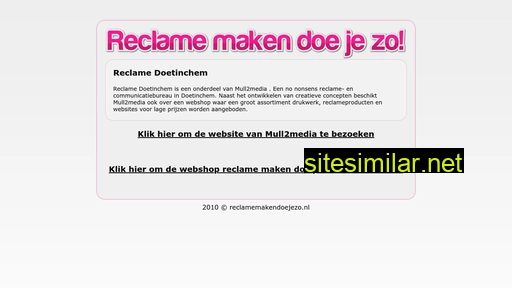 reclamedoetinchem.nl alternative sites